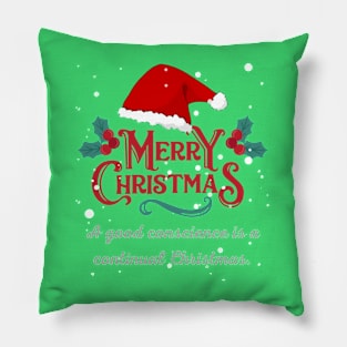 Family Christmas Pillow