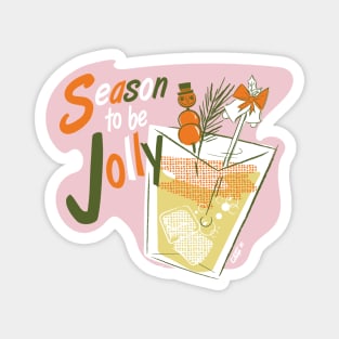 Season to be Jolly by Cathy Clark-Ramirez Magnet