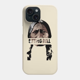 Native American Sitting Bull Street Design Phone Case