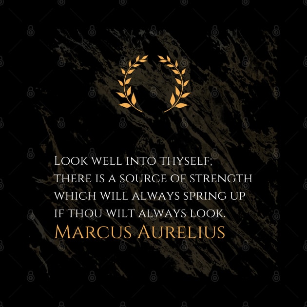 Marcus Aurelius's Insight: Unveiling Inner Strength Through Self-Reflection by Dose of Philosophy