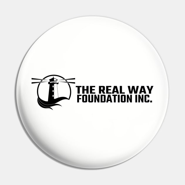 The Real Way Foundation Full Logo in Classic Black! Pin by The Real Way Foundation