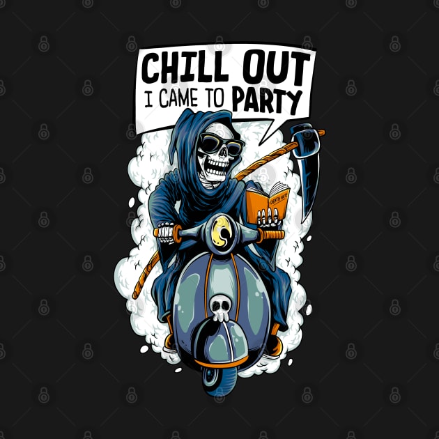 grim reaper - chill out I came to party by daizzy