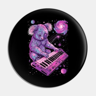 Nebula Koala Keyboardist Pin