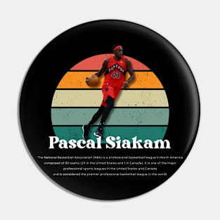 Pascal Siakam Vintage V1 Pin