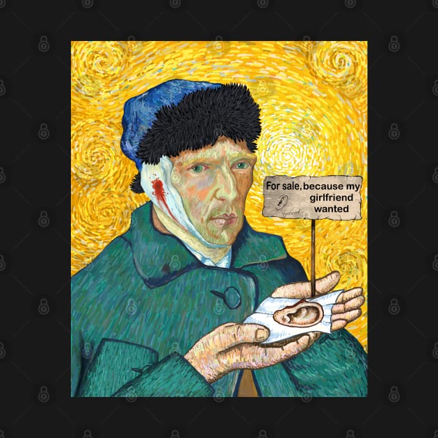 Van Gogh ear in sale by Artardishop