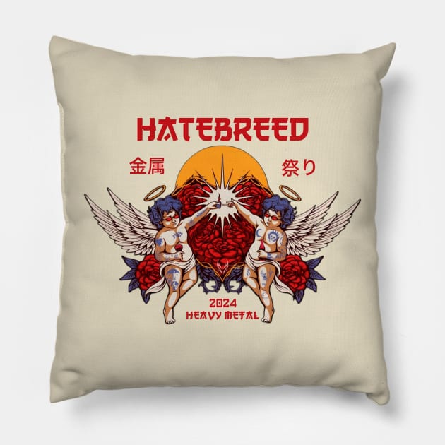 hatebreed Pillow by enigma e.o