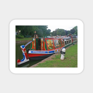 Tivertonian Horse Drawn Barge, August 2022 Magnet