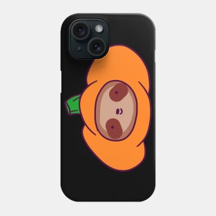 Sloth Face Pumpkin Phone Case