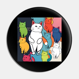 Autism Cat Child Drawing - Autism Awareness For Cat Lovers Pin