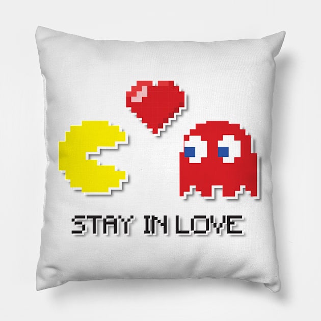Stay In Love Pillow by thedailysoe