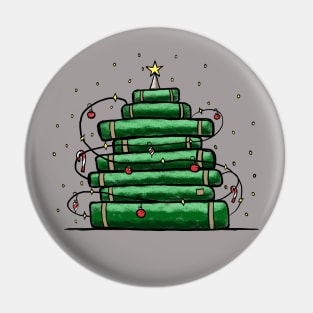 Book Tree Pin