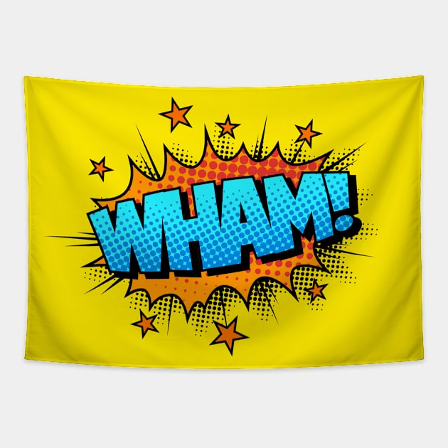 WHAM! Tapestry by JunkyDotCom