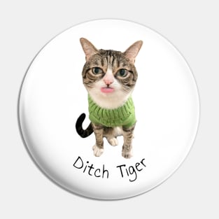 Sherman Ditch Tiger Pin