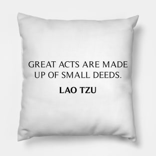 Lao Tzu's Quote Pillow