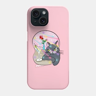 Funny cat Single Phone Case