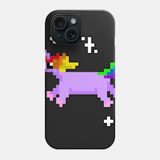 Purple Rainbow Unicorn Phone Case