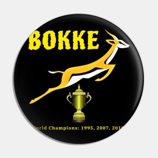 Bokke World Champs 12 Year Cycle Pin