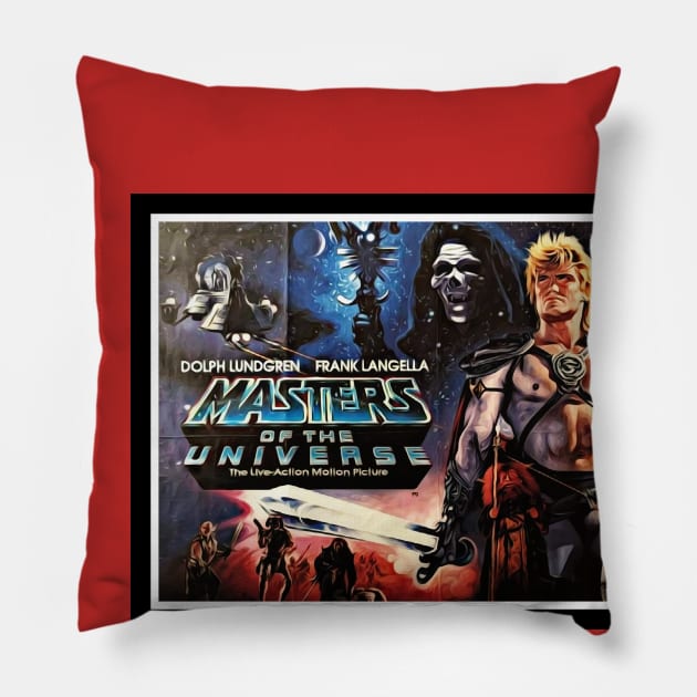 Masters of the Universe, He Man, Skeletor Pillow by RainbowRetro