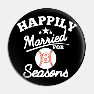 Happily married for 8 seasons Pin