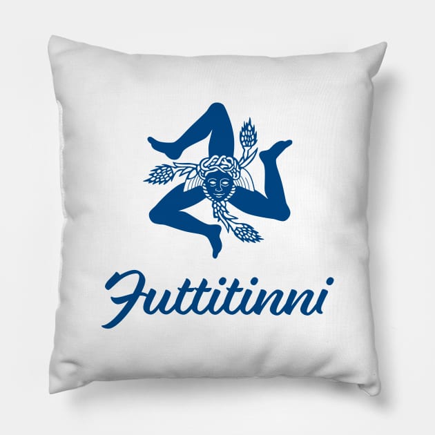 Trinacria and Futtitinni Pillow by DesignCat