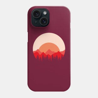 Mountain Sunset Phone Case