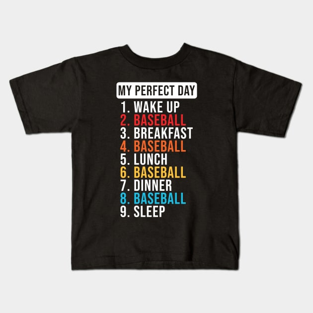 Eat Sleep Baseball Repeat Baseball Player Funny Baseball Shirt