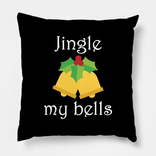 Jingle My Bells Pillow by VectorPlanet