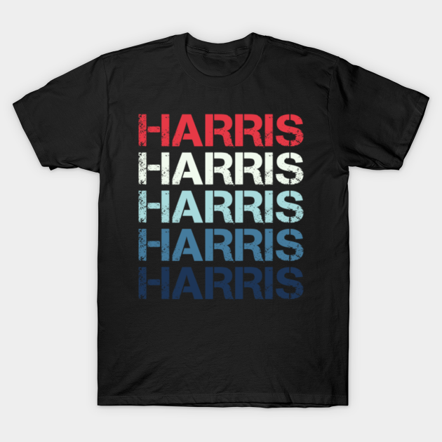 Harris Name T Shirt - Harris Classic Vintage Retro Name Gift Item Tee - Harris - T-Shirt