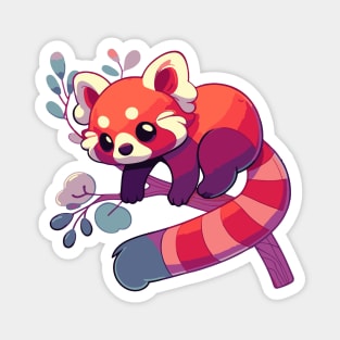 Cute Red Panda - Kawaii Red Panda Magnet