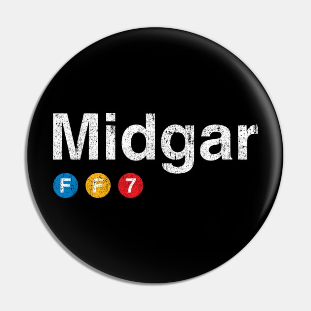 Midgar Pin by huckblade