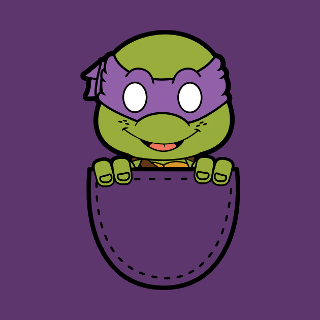 donatello in the pocket by liora natalia