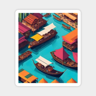 Floating Markets Magnet