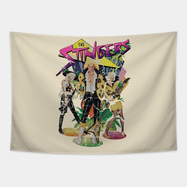 STONE TEXTURE -  Jem And The Holograms The stringers Tapestry by emaktebek