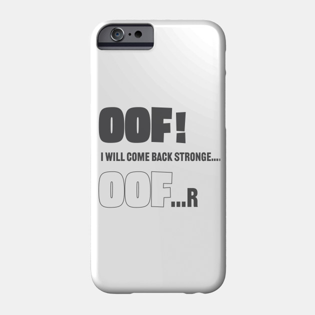 Roblox Oof Roblox Oof Phone Case Teepublic - face roblox oof