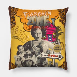 FORBIDDEN ZONE Japanese Poster 1980 Pillow