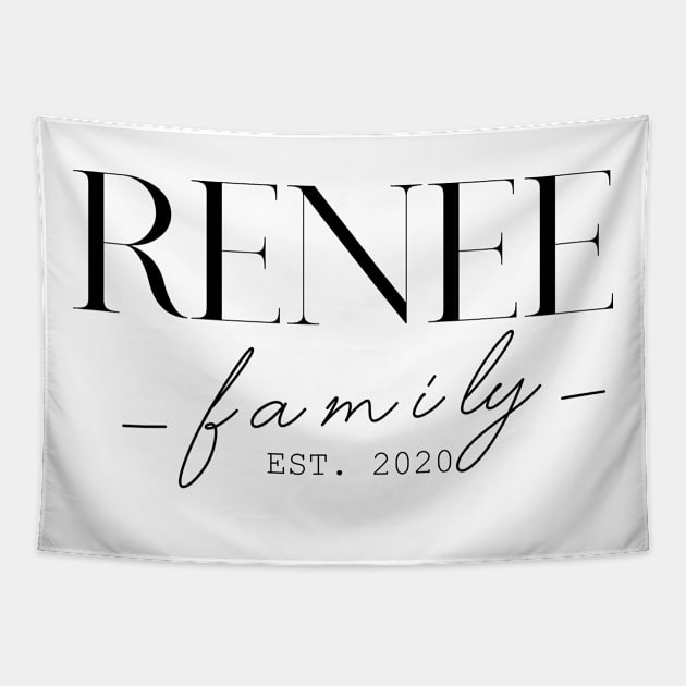 Renee Family EST. 2020, Surname, Renee Tapestry by ProvidenciaryArtist