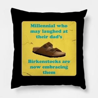 Millenials Vs Boomer Pillow