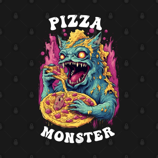 Pizza Monster by Obotan Mmienu