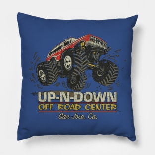 Up-n-Down Off Road Center 1979 Pillow