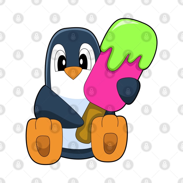 Penguin Popsicle by Markus Schnabel