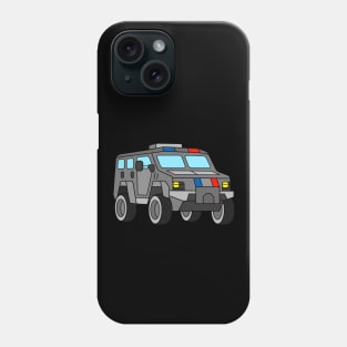 Armoured SWAT Police Truck Phone Case