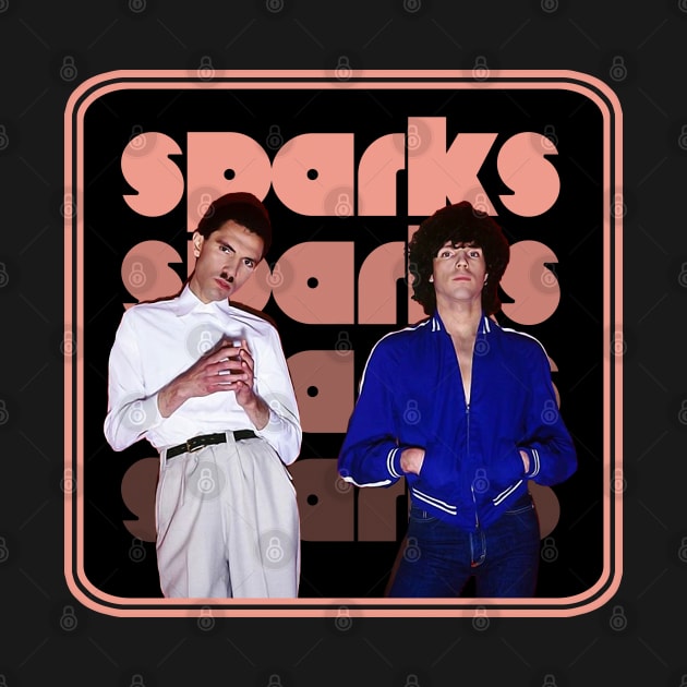 Sparks // Retro Style Pop Art Design by DankFutura