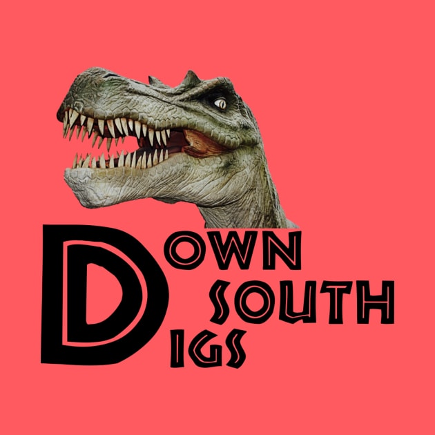Dino and Logo by downsouthdigs