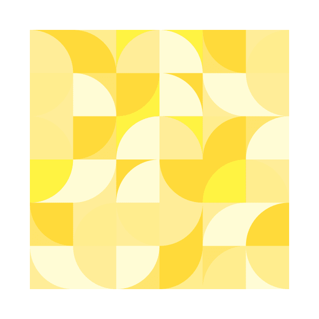 Modern Geometric (Lemon) by Makanahele