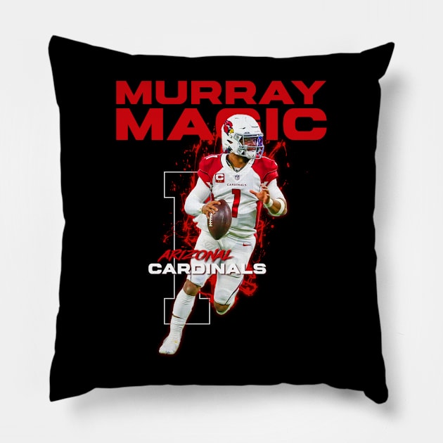 VINTAGE KYLER MURRAY Pillow by Chea Shepherd