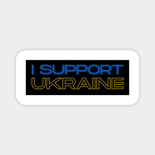 I Support Ukraine Magnet