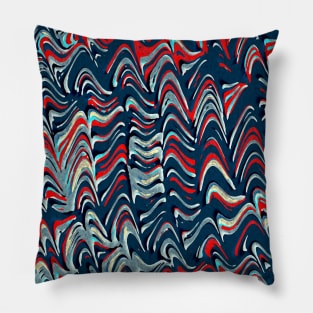 Psychedelic  patterns Pillow