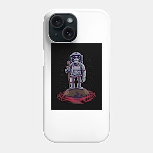 Astronaut Monkey In The Ocean Phone Case