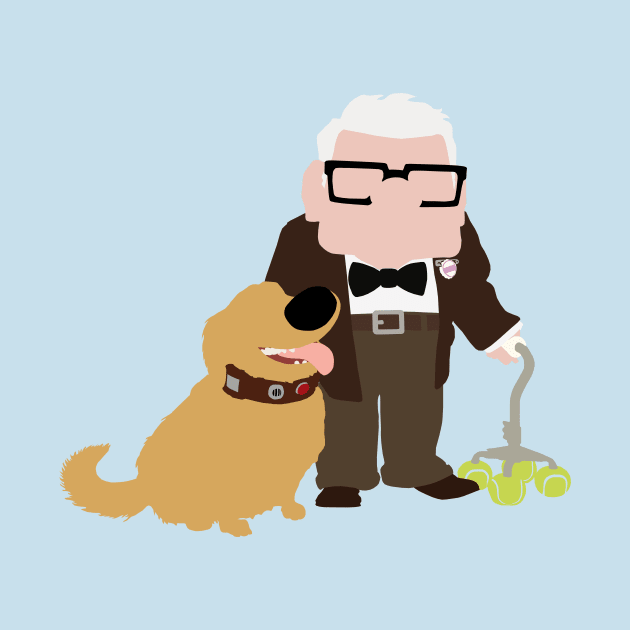 Old Man and His Loyal Dog by beefy-lamby