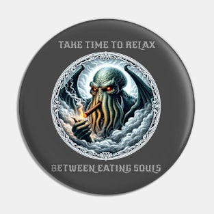 Cthulhu Relaxes Pin